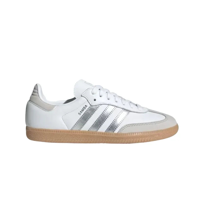 Adidas Samba White Silver Sneakers